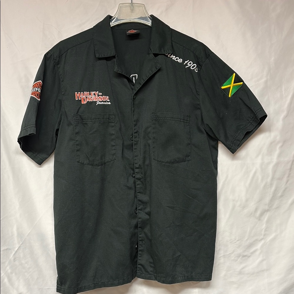 Harley-Davidson Jamaica Black Men's Shirt